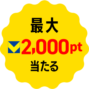 報酬が当たる！